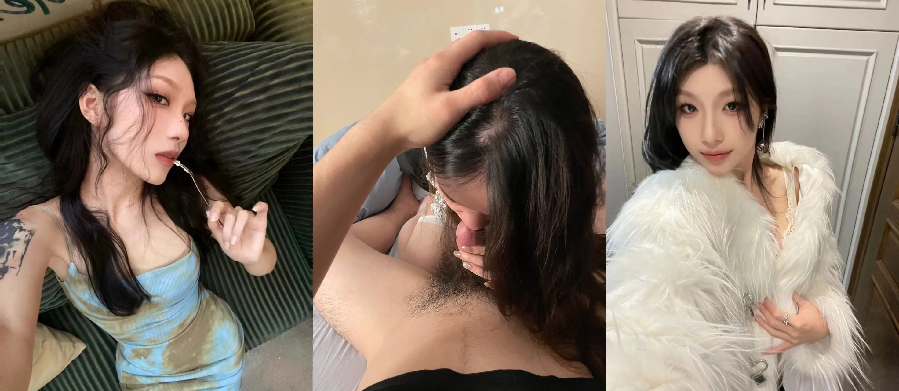 调教高颜值女友 穿着开档黑丝大屌后入被干到高潮 69口交 情趣女仆过膝白丝丝足交 眼罩蒙眼