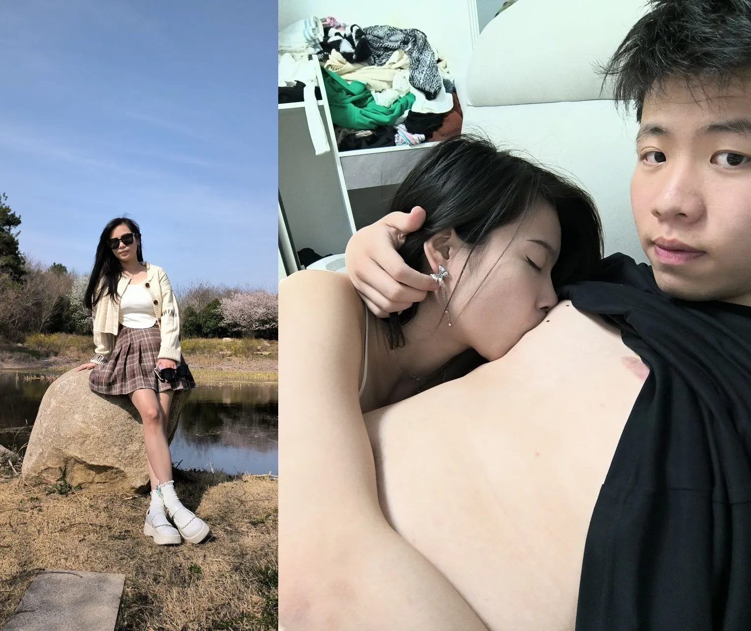 情侣泄密大奶女友用奶子乳交 苹果原相机拍摄